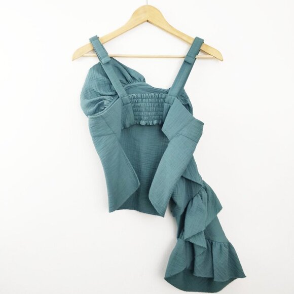 Rachel Comey Spark Top in Teal 0 - Picture 6 of 13